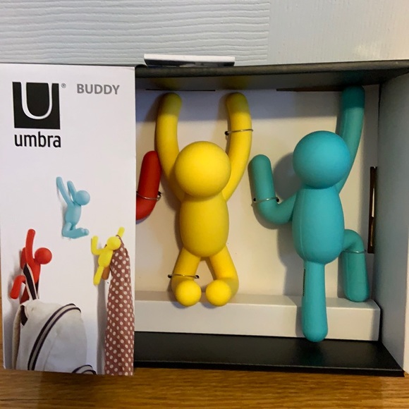 Umbra Buddy Hooks Set of 3 - Picture 5 of 5